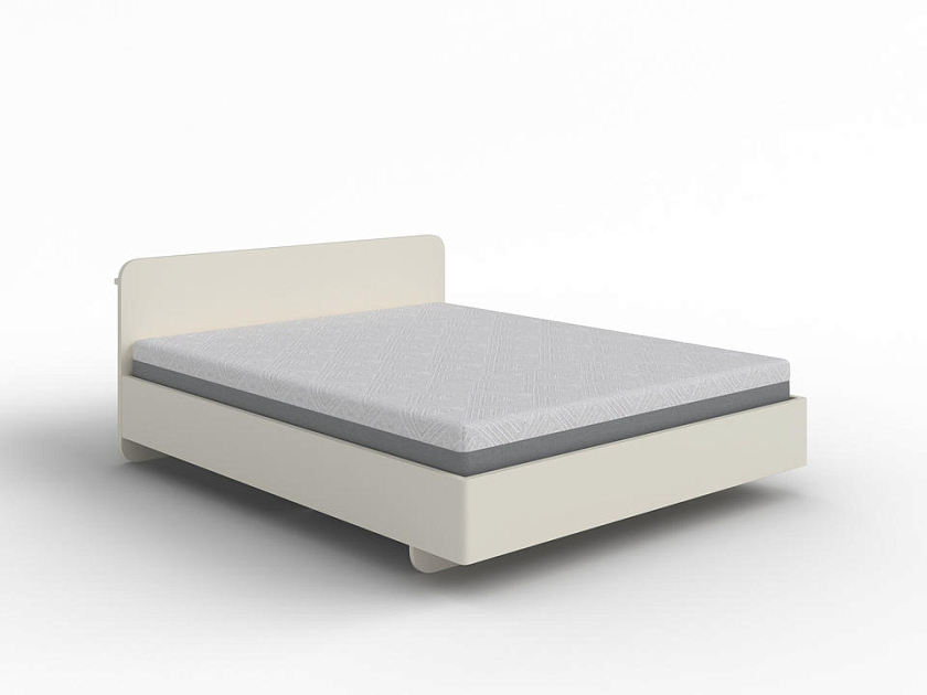 Кровать Minima с подъемным механизмом 90x200 Массив (сосна) Слоновая кость - Кровать в стиле экоминимализма.